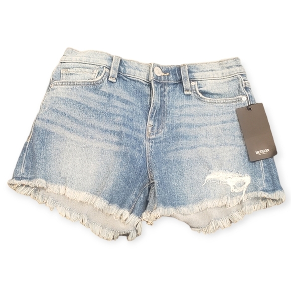 Hudson Gemma Midrise Cutoff Denim Short - Picture 1 of 6